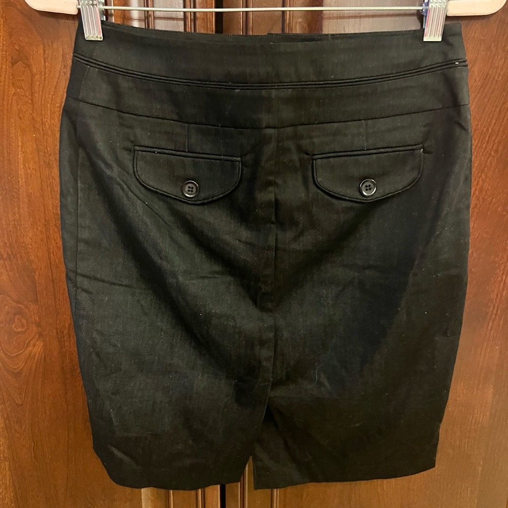 Mossimo Black Pencil Skirt Size 6